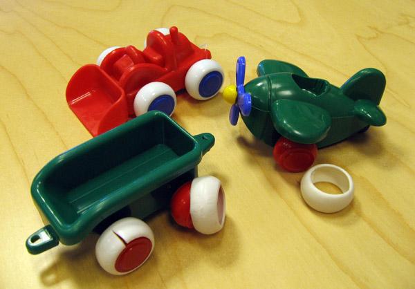 Plastic toys