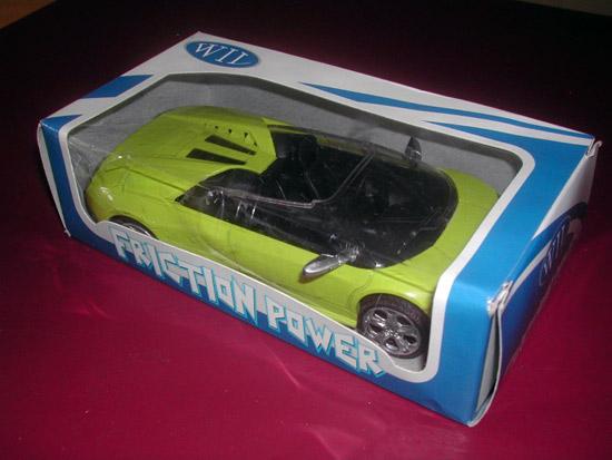 Toy car "friction power"