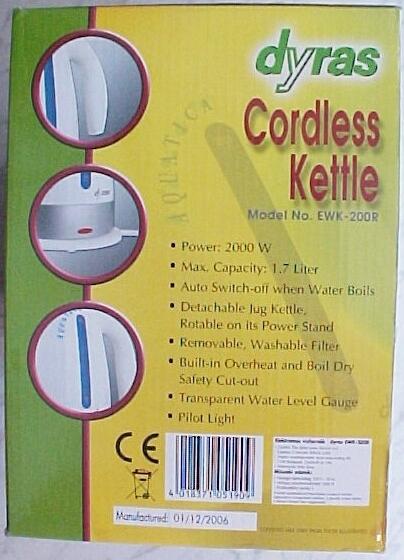 Cordless Kettle