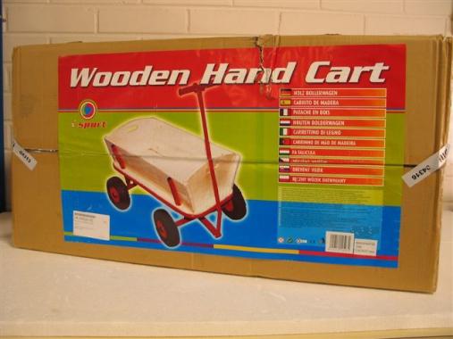 Wooden hand cart