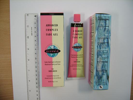 Advanced Complex Fade Gel with Sunscreen