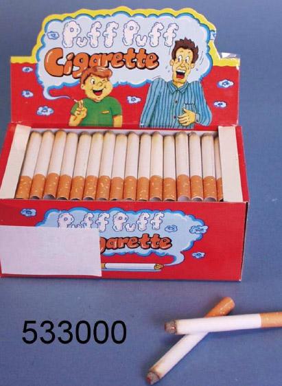 Joke item - "Puff Puff cigarettes"