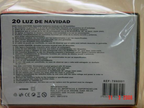 Lighting chains - 20 Luz de navidad