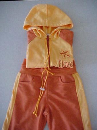 Jogging suit for girls