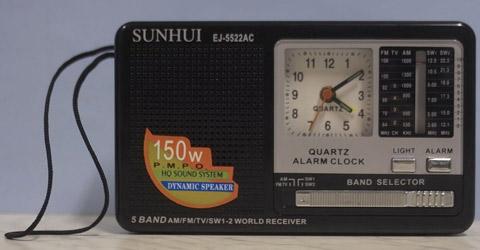 Radio alarm clock