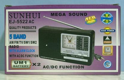 Radio alarm clock