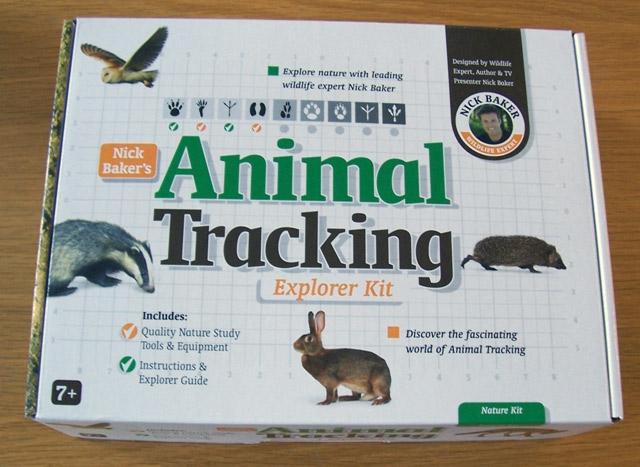 Animal tracking kit – "Nick Baker's animal tracking explorer kit"
