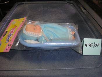 Plastic baby doll