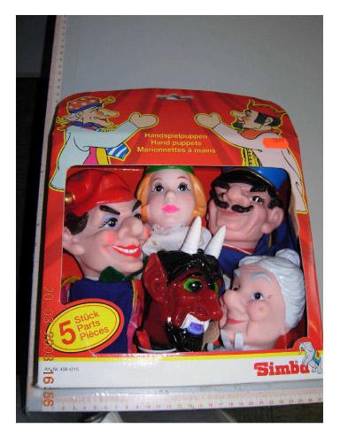 Devil puppet