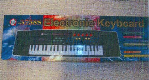 Toy electronic keyboard
