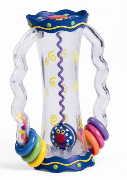 Plastic rattle - Tumble tower by Manhattan Toy