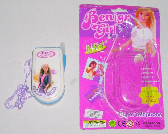 Toy mobile phone – "Super telephone"