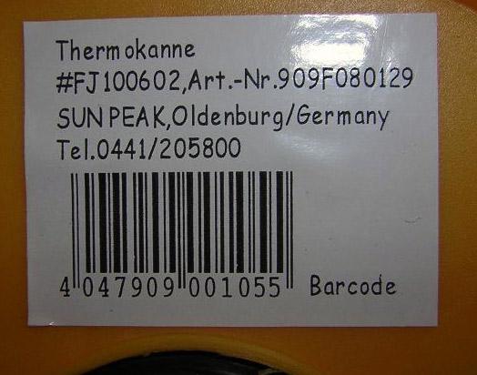 Thermos flask - Thermokanne