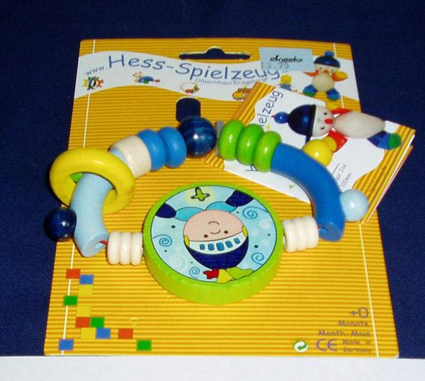 Wooden teething beads