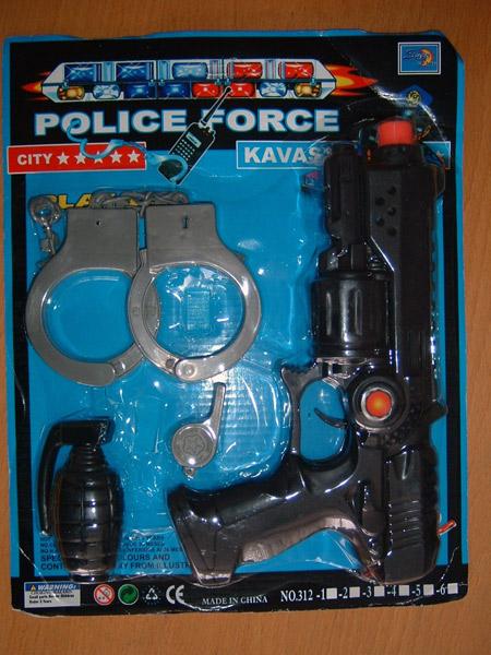 Toy police play set – "Police Force"