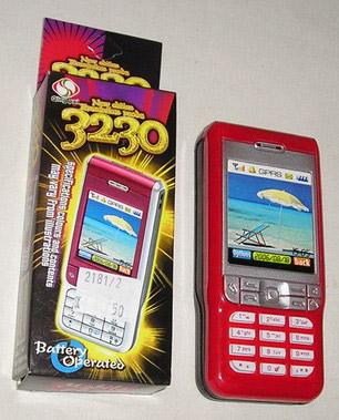 Child's toy mobile phone