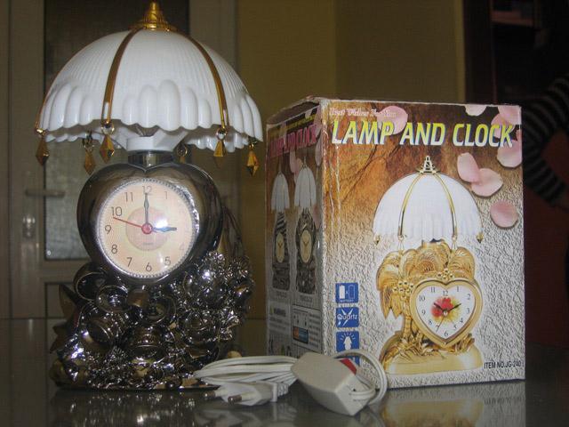 Lamp and Clock