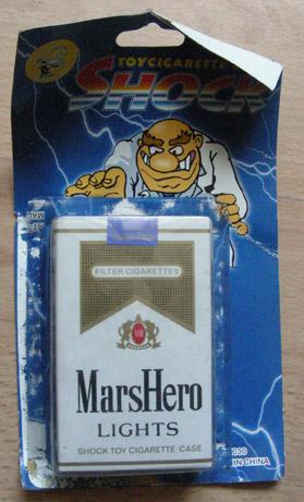 Joke items - Pack of cigarettes "MarsHero"