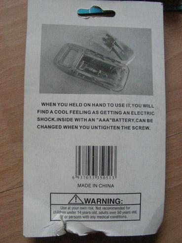 Joke items – bottle-opener