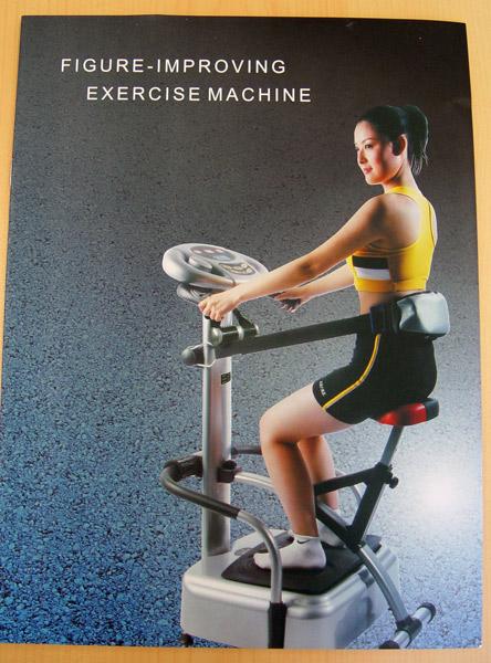 Electric massage machine - Figure improving exercise machine