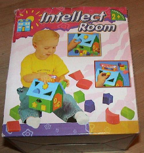 Plastic toy house "Intellect Room"