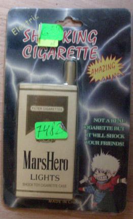Joke item – shocking cigarette