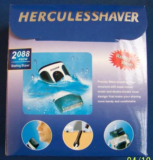 Electric shaver - Power supply unit to electric shaver.