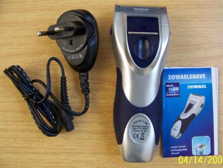 Electric shaver - Power supply unit to electric shaver.