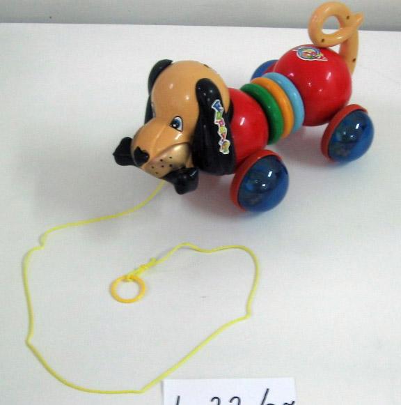 Pull along toy - Funny Dog