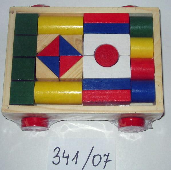 Wooden educational blocks