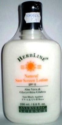 Sunscreen Lotion