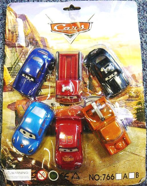 Set of “Cars” cars