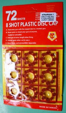 Percussion plastic caps