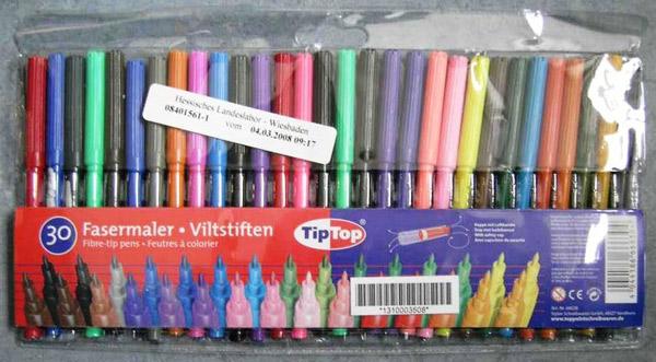 Fibre-tip pens