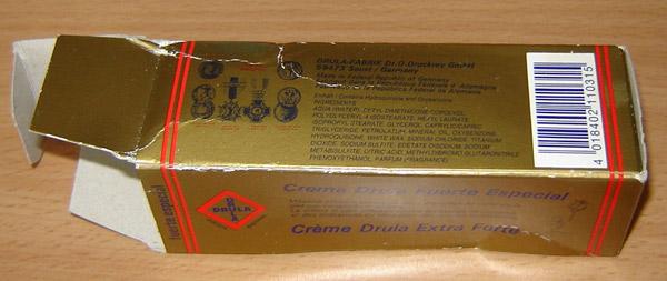 Skin cream - Drula crème extra forte / Drula cream especially concentrated