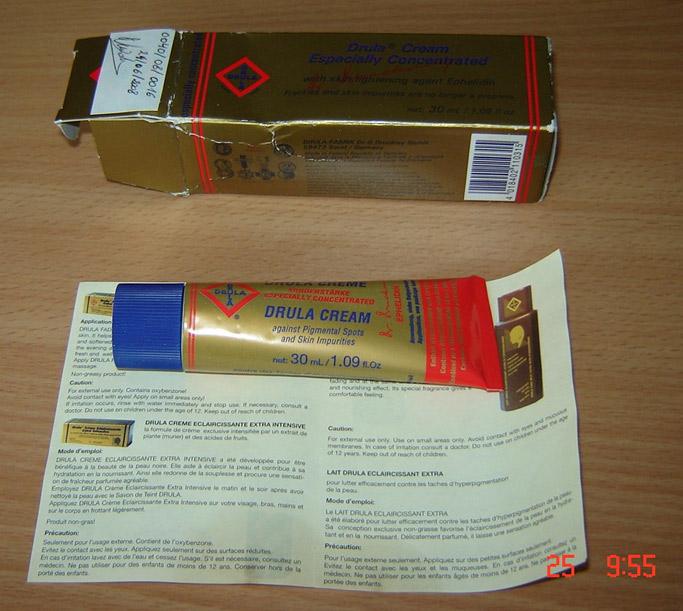 Skin cream - Drula crème extra forte / Drula cream especially concentrated