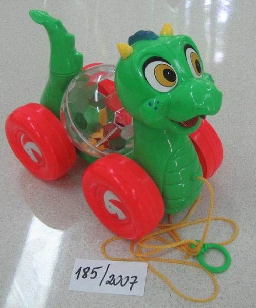 Pull-along toy - dinosaur