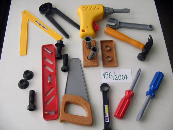 Toy tool box - Joiner's tool set