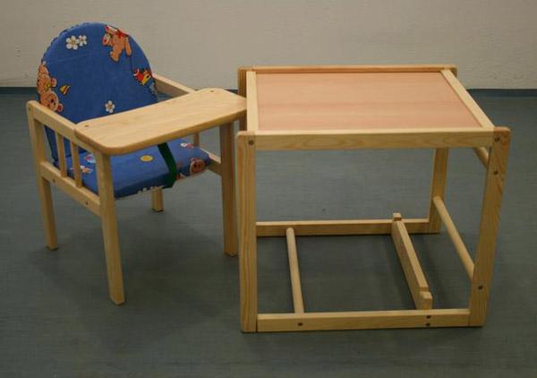 Children’s high chair - Detsky Dreveny Set (Children’s wooden set)