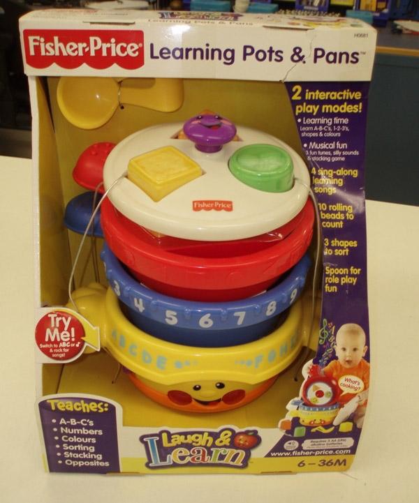 Learning pots and pans