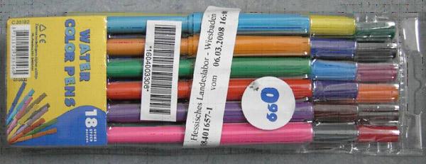 Set of pens - Felt pens: 18 watercolour pens