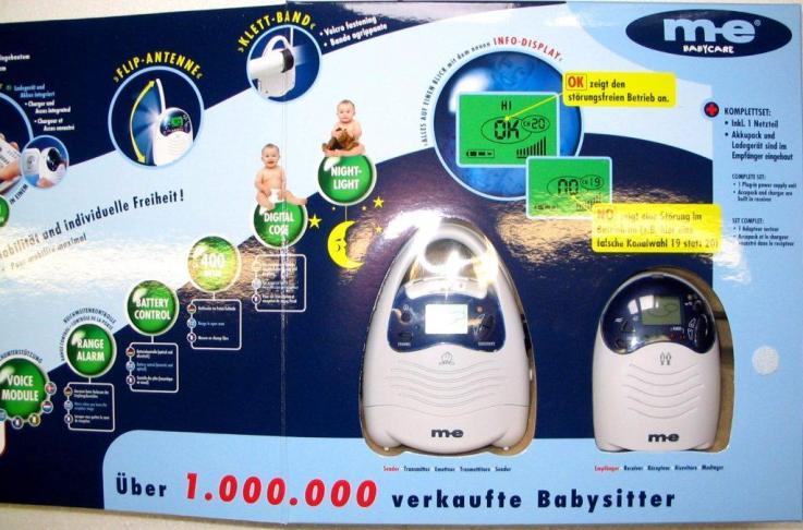 Baby monitoring device ´Mobile babysitter´
