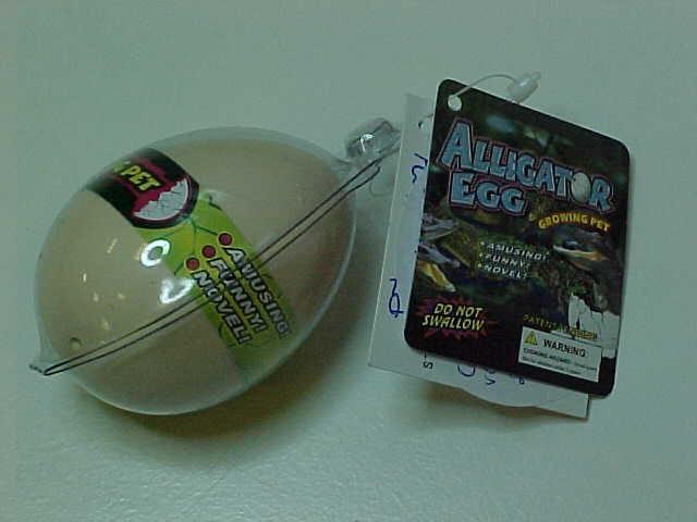 Expanding toys - Alligator egg growing pet