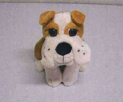 Musical soft toy dog