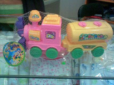 Pull-along toy - locomotive