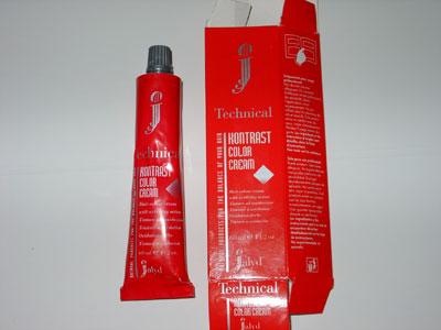 Hair colouring cream - "Color Contrast"