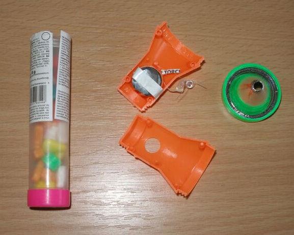 Torch with sweets