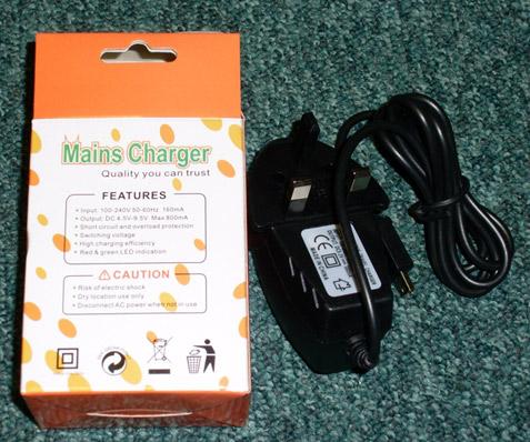 Mains charger
