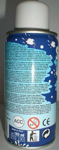 Carnival spray "Schiuma"