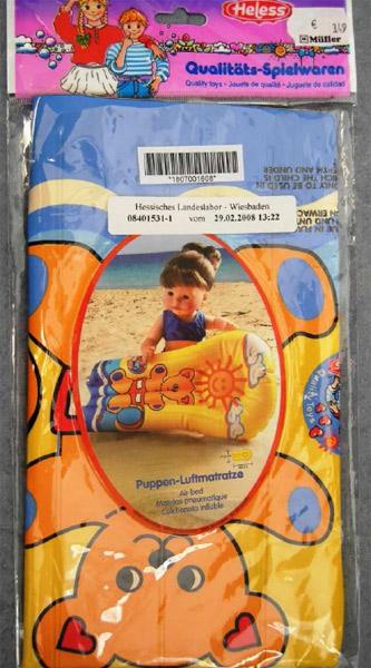 Air mattress for dolls "Puppen Luftmatratze"